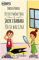 Okładka: Detektywów para - Jacek i Barbara. Żółta walizka