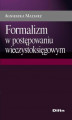 Okładka książki: Formalizm w postępowaniu wieczystoksięgowym