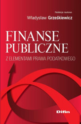 Okładka: Finanse publiczne z elementami prawa podatkowego