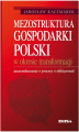 Okładka książki: Mezostruktura gospodarki Polski w okresie transformacji. Uwarunkowania, procesy, efektywność