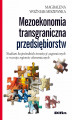 Okładka książki: Mezoekonomia transgraniczna przedsiębiorstw. Studium bezpośrednich inwestycji zagranicznych w rozwoju regionów ekonomicznych