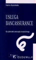 Okładka książki: Usługa bancassurance dla jednostek samorządu terytorialnego