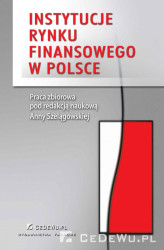 Okładka: Instytucje rynku finansowego w Polsce