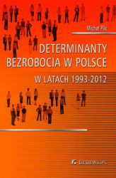 Okładka: Determinanty bezrobocia w Polsce w latach 1993-2012