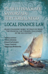 Okładka: Prawo finansowe samorządu terytorialnego