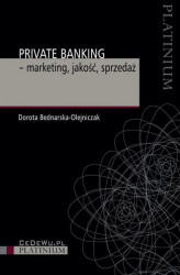 Okładka: Private Banking – marketing, jakość, sprzedaż