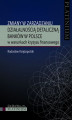 Okładka książki: Zmiany w zarządzaniu działalnością detaliczną banków w Polsce w warunkach kryzysu finansowego