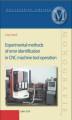 Okładka książki: Experimental methods of error identification in CNC machine tool operation