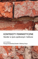 Okładka: Konteksty feministyczne. Gender w życiu społecznym i kulturze