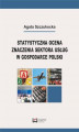 Okładka książki: Statystyczna ocena znaczenia sektora usług w gospodarce Polski