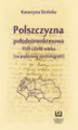 Okładka książki: Polszczyzna południowokresowa XVII i XVIII wieku
