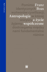 Okładka: Antropologia a życie współczesne
