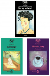 Okładka: 3 książki - Barwy miłości / Komungo / Filiżanka kawy - Literatura KOREAŃSKA