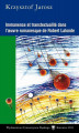 Okładka książki: Immanence et transtextualité dans l’oeuvre romanesque de Robert Lalonde