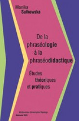 Okładka: De la phraséologie a la phraséodidactique - 04 Figement en didactique des langues étrangeres