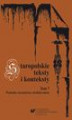 Okładka książki: Staropolskie teksty i konteksty. T. 7 - 04 Wizja bohatera doskonałego w 