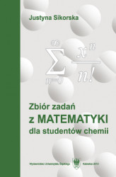 Okładka: Zbiór zadań z matematyki dla studentów chemii. Wyd. 5.