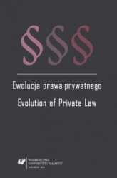 Okładka: Ewolucja prawa prywatnego
