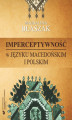 Okładka książki: Imperceptywność w języku macedońskim i polskim
