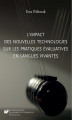 Okładka książki: L'impact des nouvelles technologies sur les pratiques évaluatives en langues vivantes
