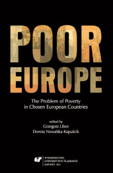 Okładka: Poor Europe. The Problem of Poverty in Chosen European Countries