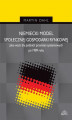 Okładka książki: Niemiecki model społecznej gospodarki rynkowej jako wzór dla polskich przemian systemowych po 1989 r