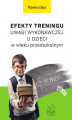 Okładka książki: Efekty treningu uwagi wykonawczej u dzieci w wieku przedszkolnym