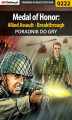 Okładka książki: Medal of Honor: Allied Assault - Breakthrough - poradnik do gry