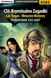 Okładka: CSI: Kryminalne Zagadki Las Vegas - Mroczne Motywy - poradnik do gry