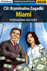 Okładka: CSI: Kryminalne Zagadki Miami - poradnik do gry