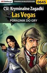 Okładka: CSI: Kryminalne Zagadki Las Vegas - poradnik do gry