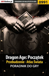 Okładka: Dragon Age: Początek - Przebudzenie - atlas świata - poradnik do gry