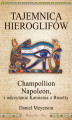 Okładka książki: Tajemnica hieroglifów. Champollion, Napoleon i odczytanie Kamienia z Rosetty