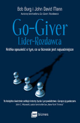 Okładka: Go-Giver. Lider-Rozdawca