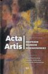 Okładka: Acta Artis