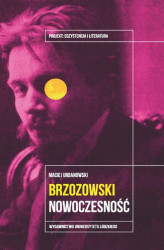Okładka: Stanisław Brzozowski. Nowoczesność