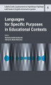 Okładka książki: Languages for Specific Purposes in Educational Contexts