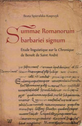 Okładka: Summae Romanorum barbariei signum