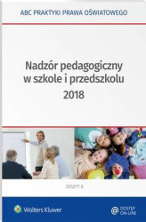 Okładka: Nadzór pedagogiczny w szkole i przedszkolu 2018