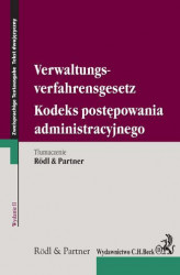 Okładka: Kodeks postępowania administracyjnego. Verwaltungsverfahrensgesetz. wydanie 2