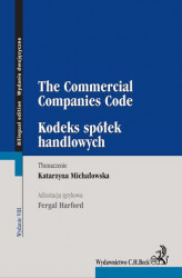 Okładka: Kodeks spółek handlowych. The Commercial Companies Code. Wydanie 8