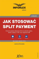 Okładka: Jak stosować split payment