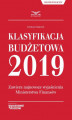 Okładka książki: Klasyfikacja Budżetowa 2019