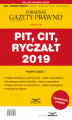 Okładka książki: PIT, CIT, Ryczałt 2019  Podatki cz.1