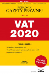 Okładka: VAT 2020