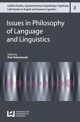 Okładka: Issues in Philosophy of Language and Linguistics