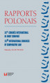 Okładka książki: Rapports Polonais. XXe Congrès International de Droit Comparé