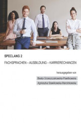 Okładka: Speclang 2. Fachsprachen &#8211; Ausbildung &#8211;Karrierechancen