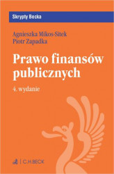 Okładka: Prawo finansów publicznych