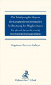 Okładka książki: Die Beteiligung der Organe der Europäischen Union an der Rechtsetzung der Mitgliedstaaten